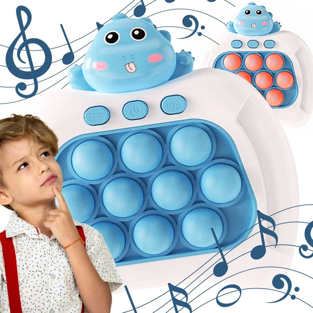 WOOPIE 48914 POP žaidimas elektroninis Dino mėlynas