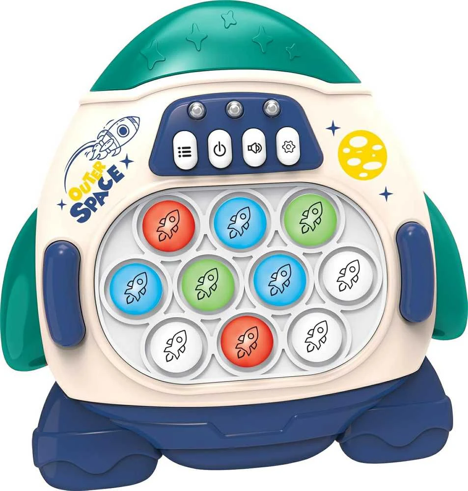 WOOPIE 52289 Žaidimas Rocket POP-it mėlynas