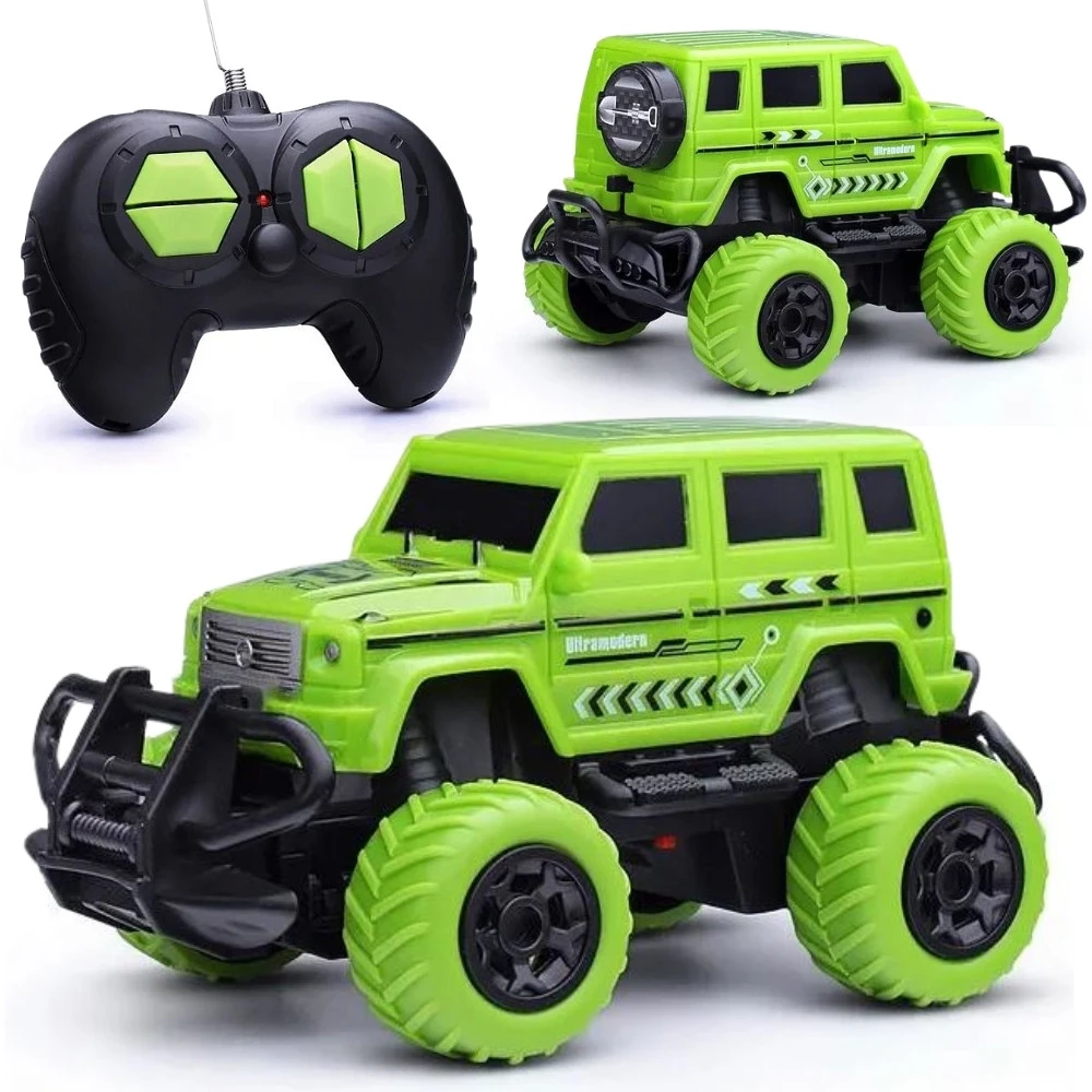 WOOPIE Nuotolinio valdymo automobiliukas Jeep visureigis LED