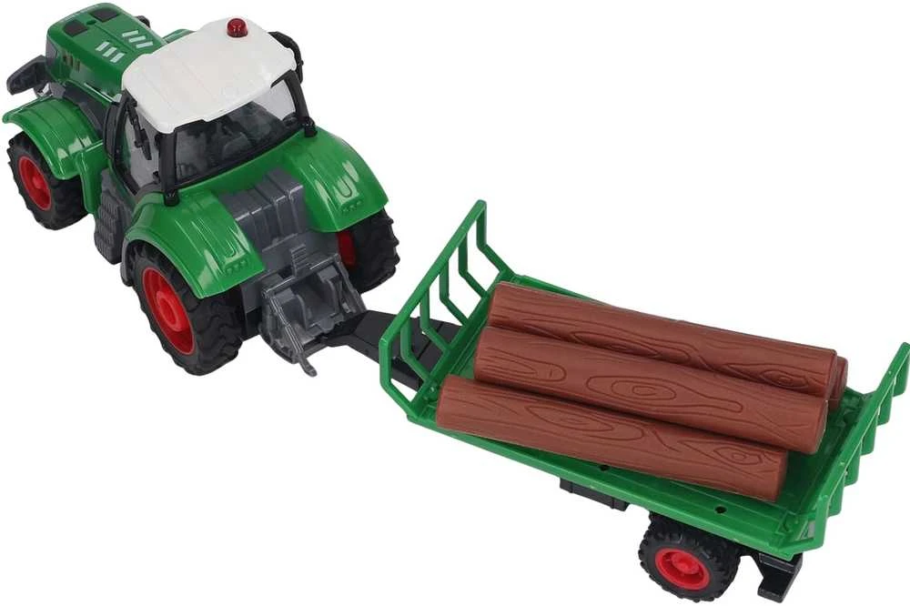 WOOPIE Traktorius su Priekaba RC - 1:24