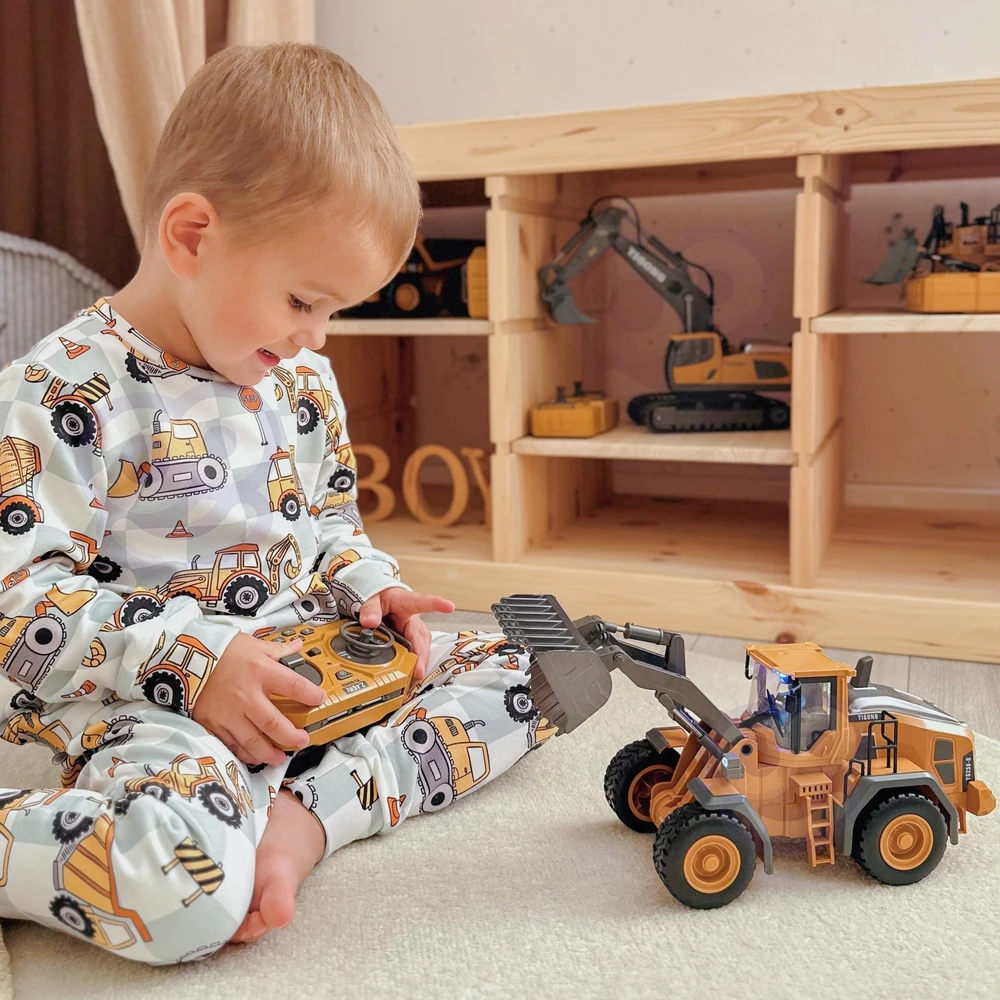 WOOPIE Remote Controlled RC Construction Loader with Sound and Light
