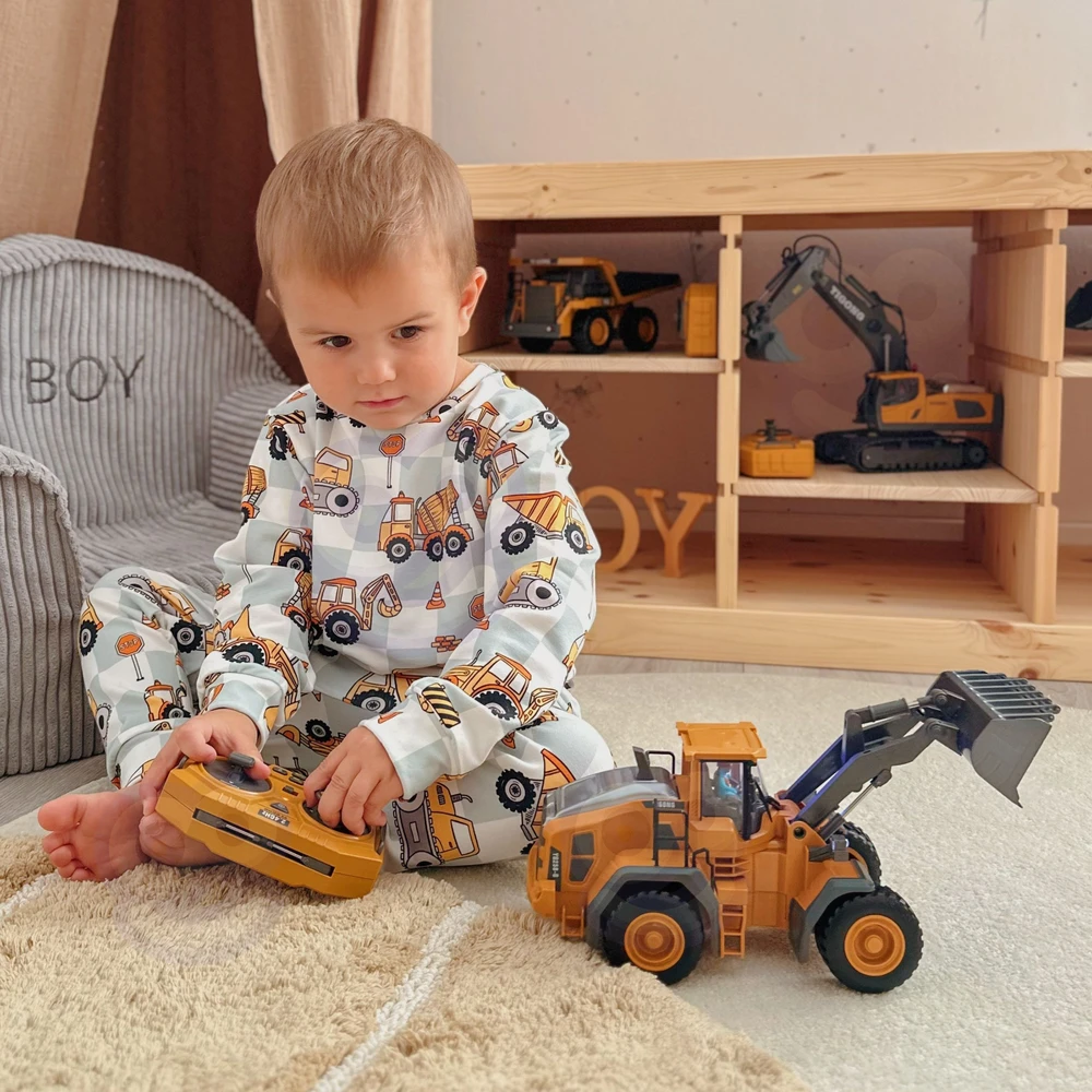 WOOPIE Remote Controlled RC Construction Loader with Sound and Light