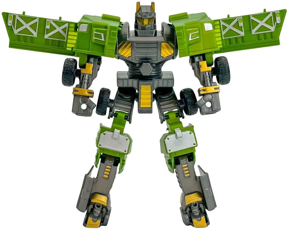 Woopie Transformuojantis Robotas Czołgai su Wyrzutnia Žalia
