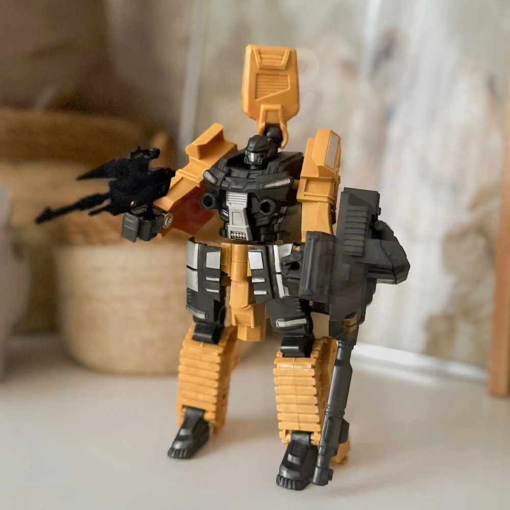 3 Viename Robotas Transformeris Tankas Ir Strėlyčių Šautuvas WOOPIE