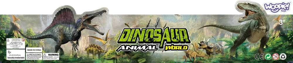 WOOPIE Žaislų rinkinys Figūrėlės Dinozaurai 34 vnt.