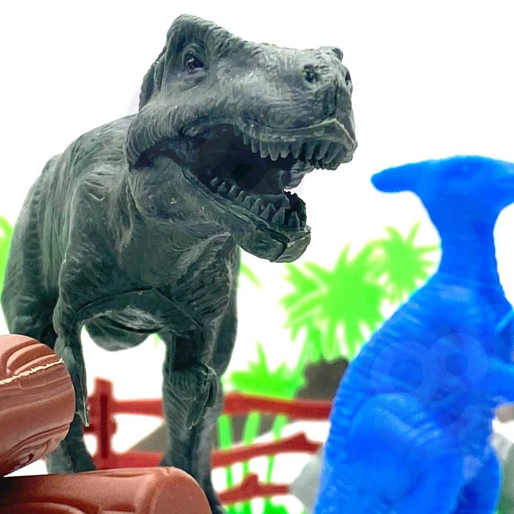 WOOPIE Dinozaurų Figūrėlių Rinkinys 40 vnt.