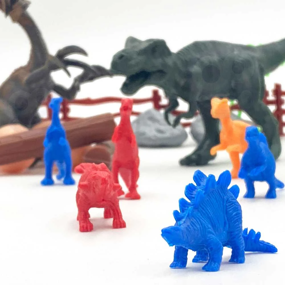 WOOPIE Dinozaurų Figūrėlių Rinkinys 40 vnt.