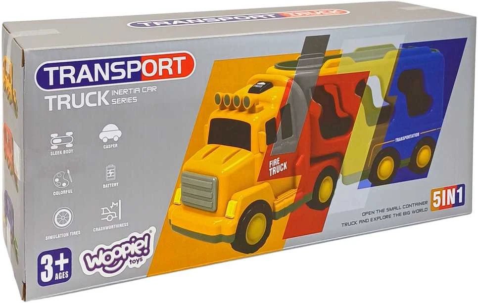 Gaisrinės sunkvežimis su gabenimo platforma 5in1 WOOPIE