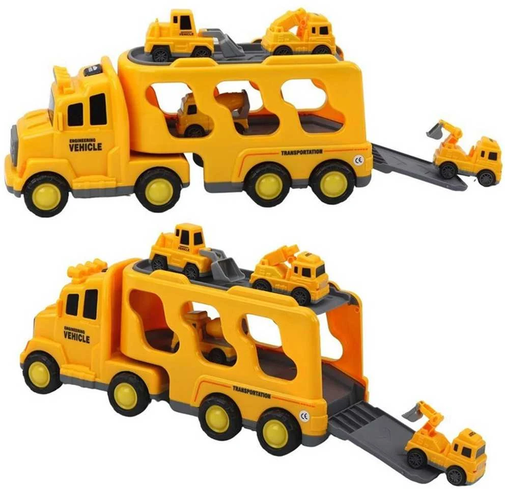 WOOPIE Žaislų komplektas - Kelių pagalba su 5 automobiliais