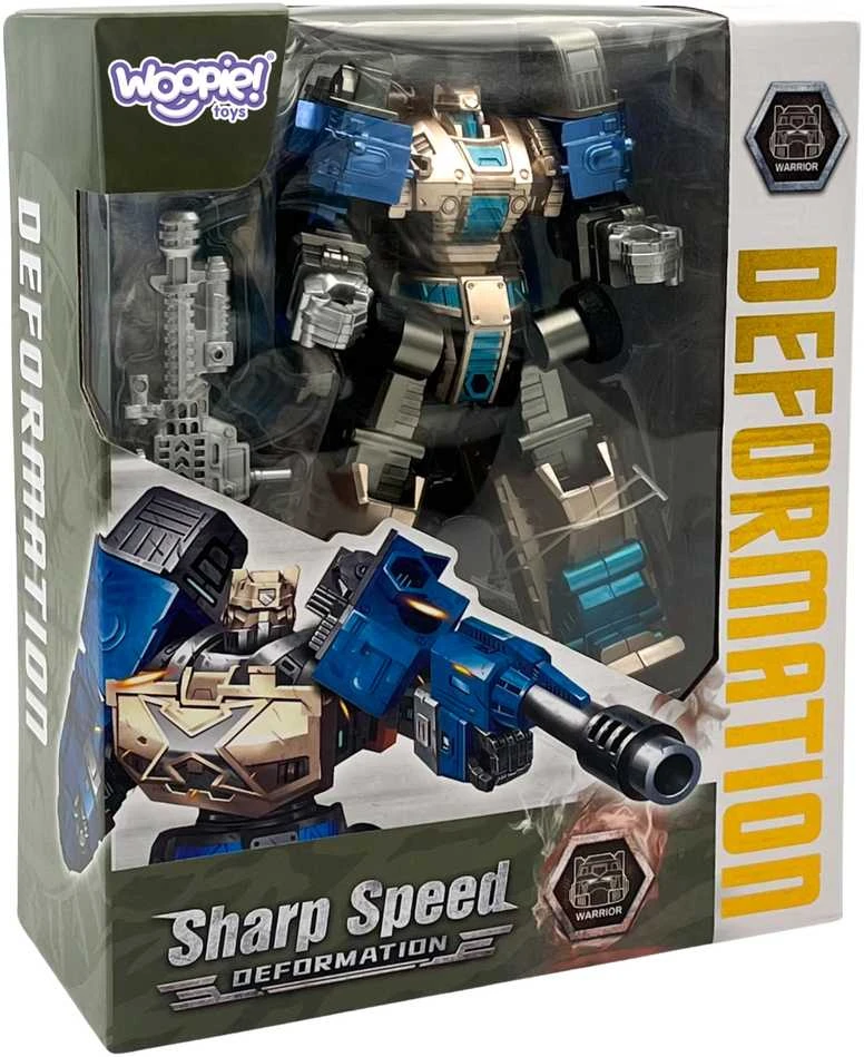 WOOPIE 53903 SHARP SPEED 2in1 transformuojantis robotas kovos sunkvežimis