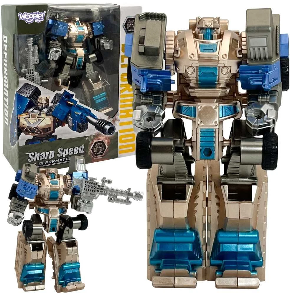 WOOPIE 53903 SHARP SPEED 2in1 transformuojantis robotas kovos sunkvežimis