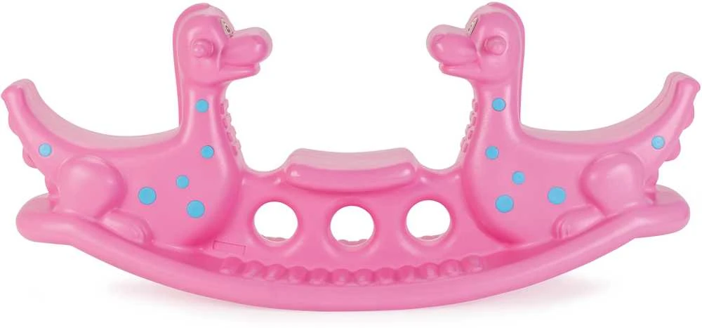 WOOPIE Dino daugiaasmenė supamoji sūpynė, rožinė