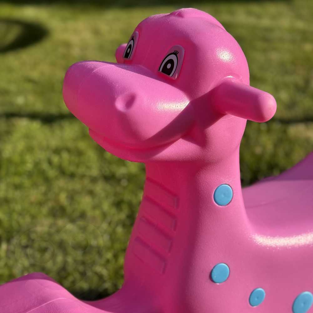 Woopie Bujak Dino Różinė Balansinė Sūpynė