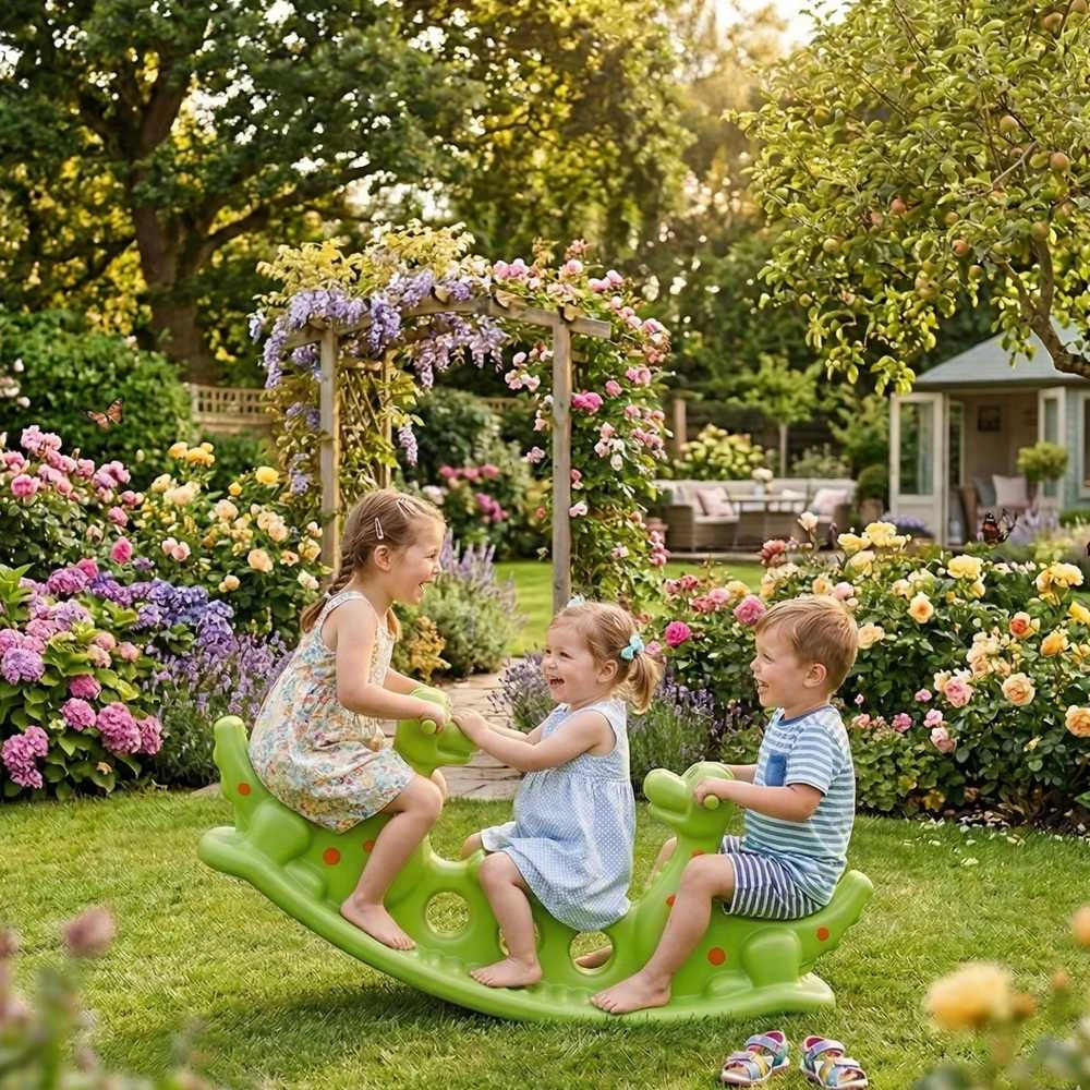 Woopie Bujakas Multi-Person Dino Rokeris Šviesiai Žalias