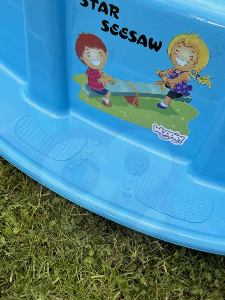 WOOPIE daugiaasmenė supamoji sūpuoklė STAR, mėlyna