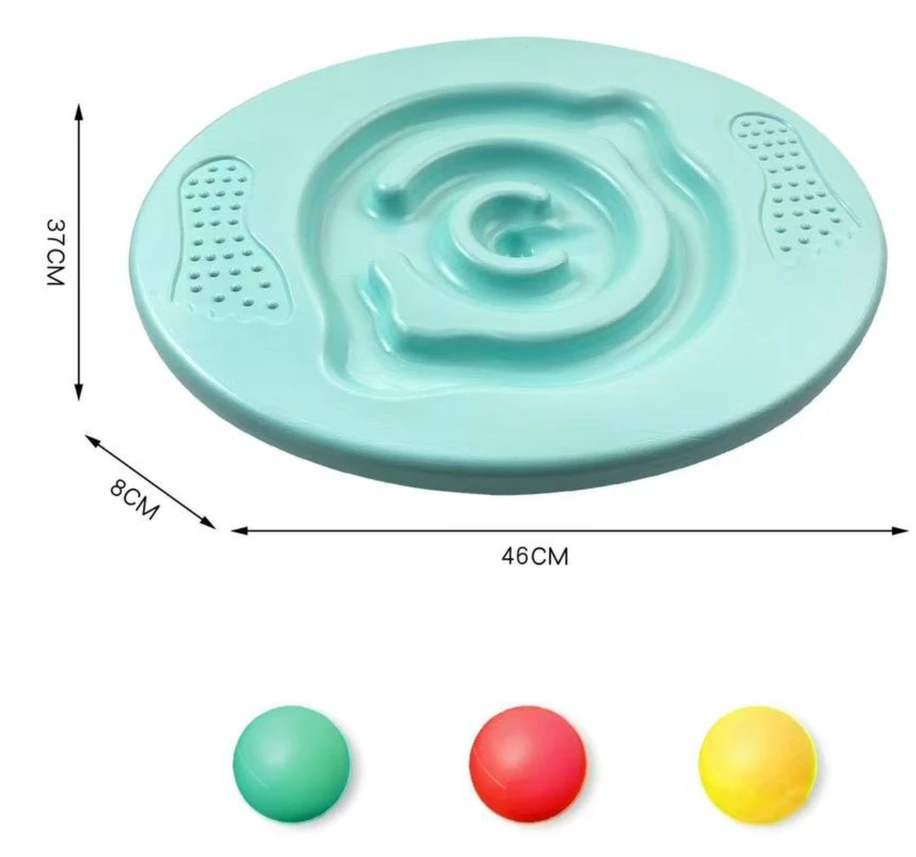 WOOPIE Round Balance Board Disc Maze