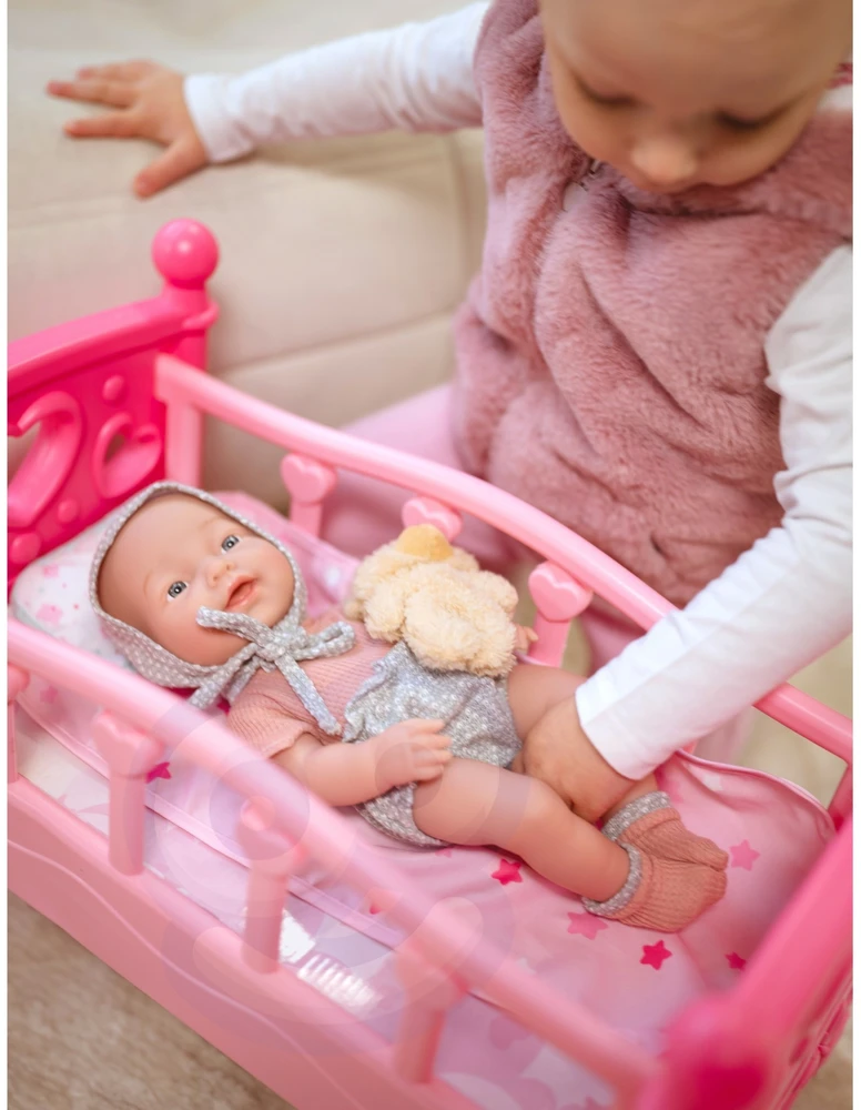 WOOPIE ROYAL Lėlė Bobas 36 cm su Apranga ir Mielu Pūkuotu