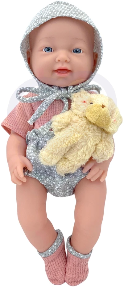 WOOPIE ROYAL Lėlė Bobas 36 cm su Apranga ir Mielu Pūkuotu