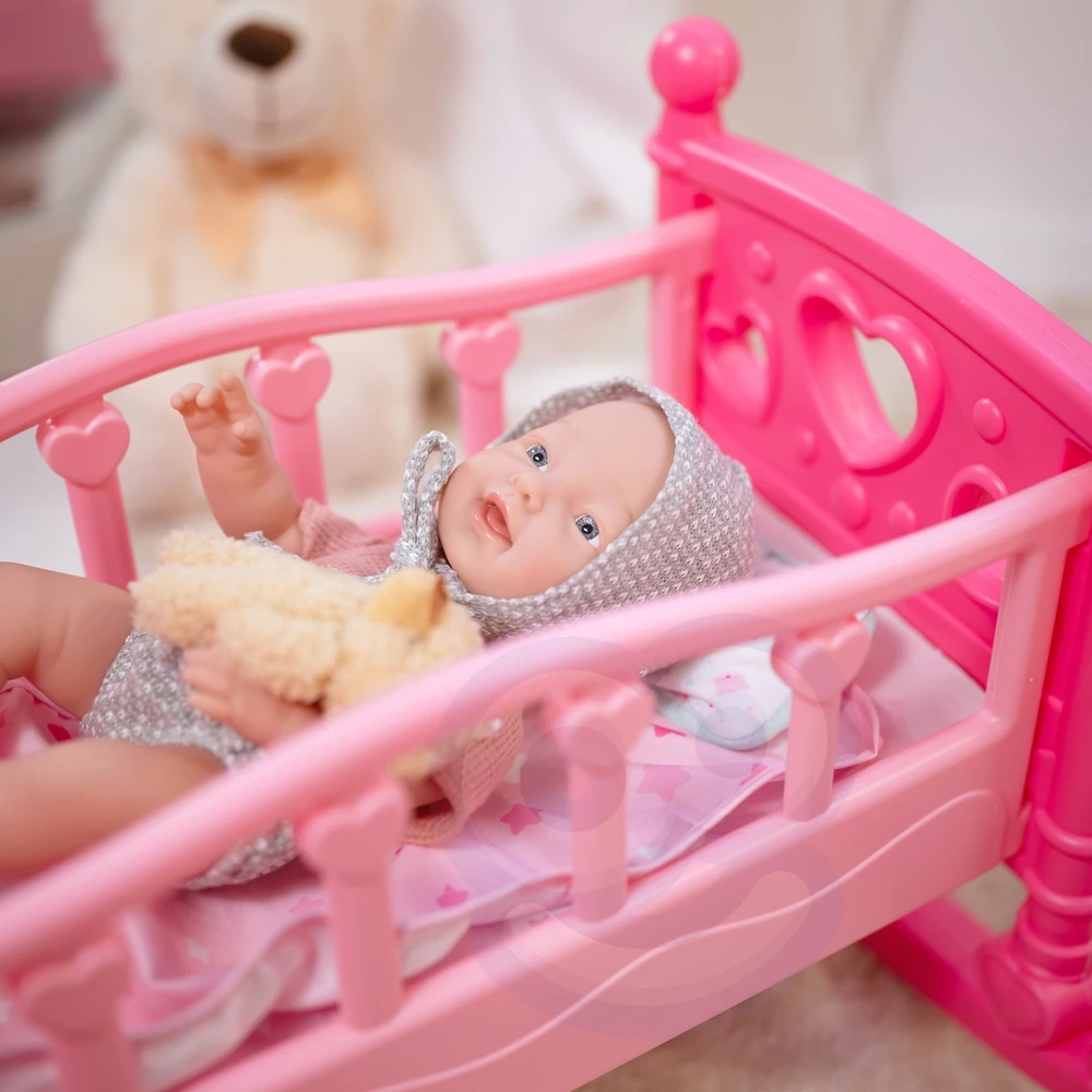 WOOPIE ROYAL Lėlė Bobas 36 cm su Apranga ir Mielu Pūkuotu