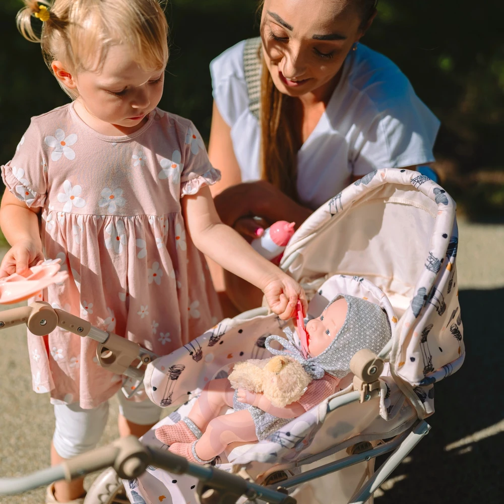WOOPIE ROYAL Lėlė Bobas 36 cm su Apranga ir Mielu Pūkuotu