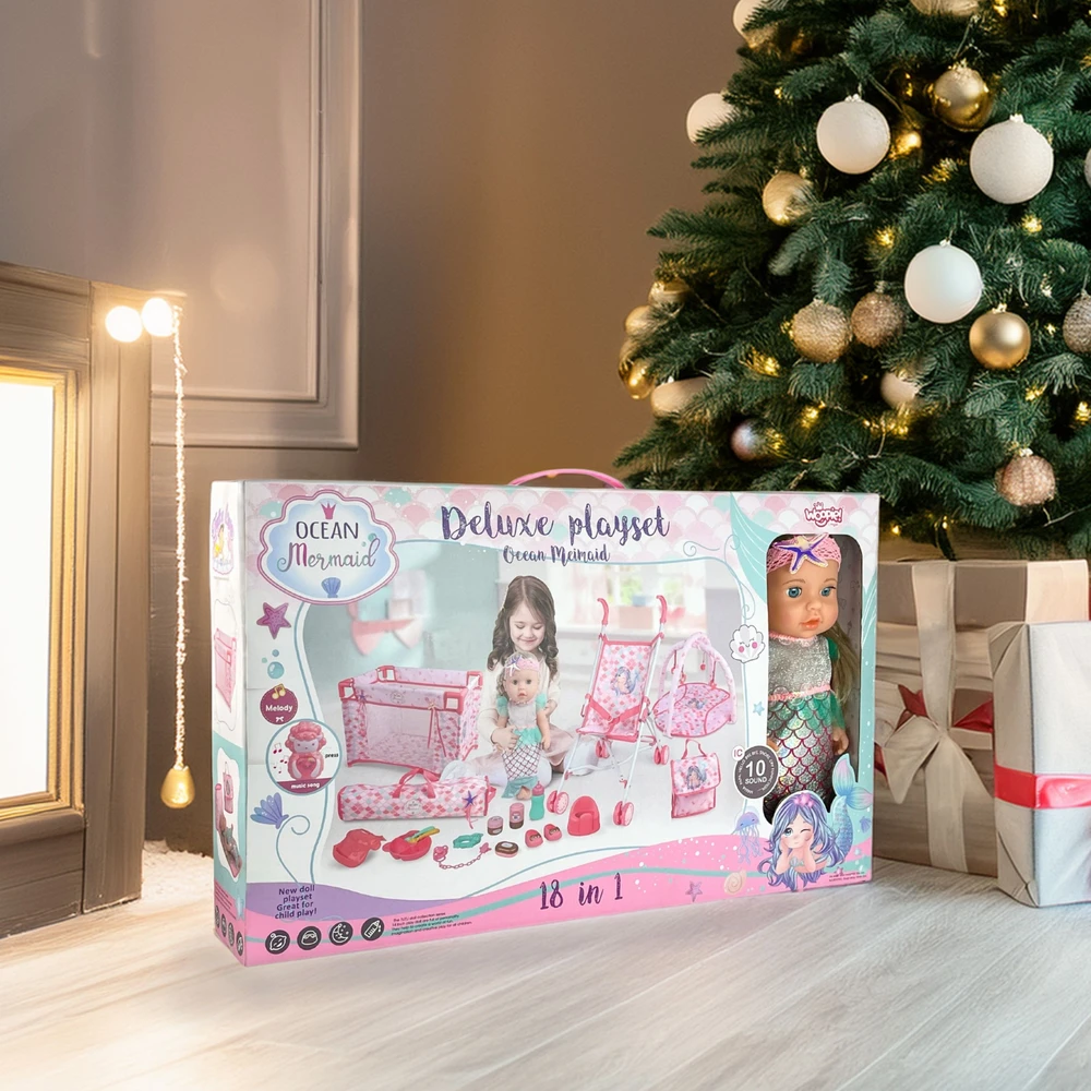 WOOPIE ROYAL Lėlė Bobas Syrenka 18 vnt