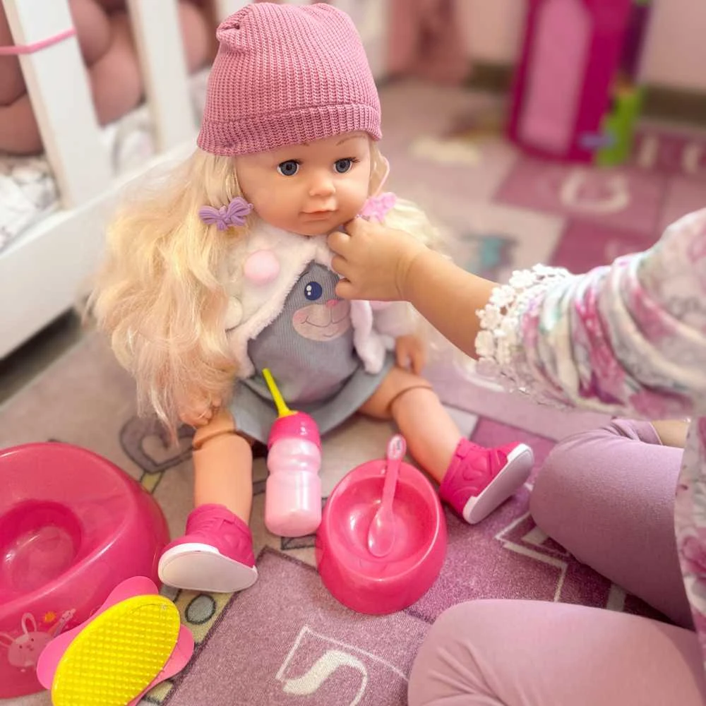 Woopie Royal Woopie Interaktyvi lėlė Zosia dangtelyje 43 cm + priedai