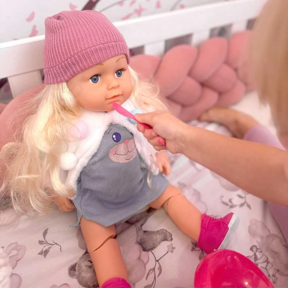 Woopie Royal Woopie Interaktyvi lėlė Zosia dangtelyje 43 cm + priedai