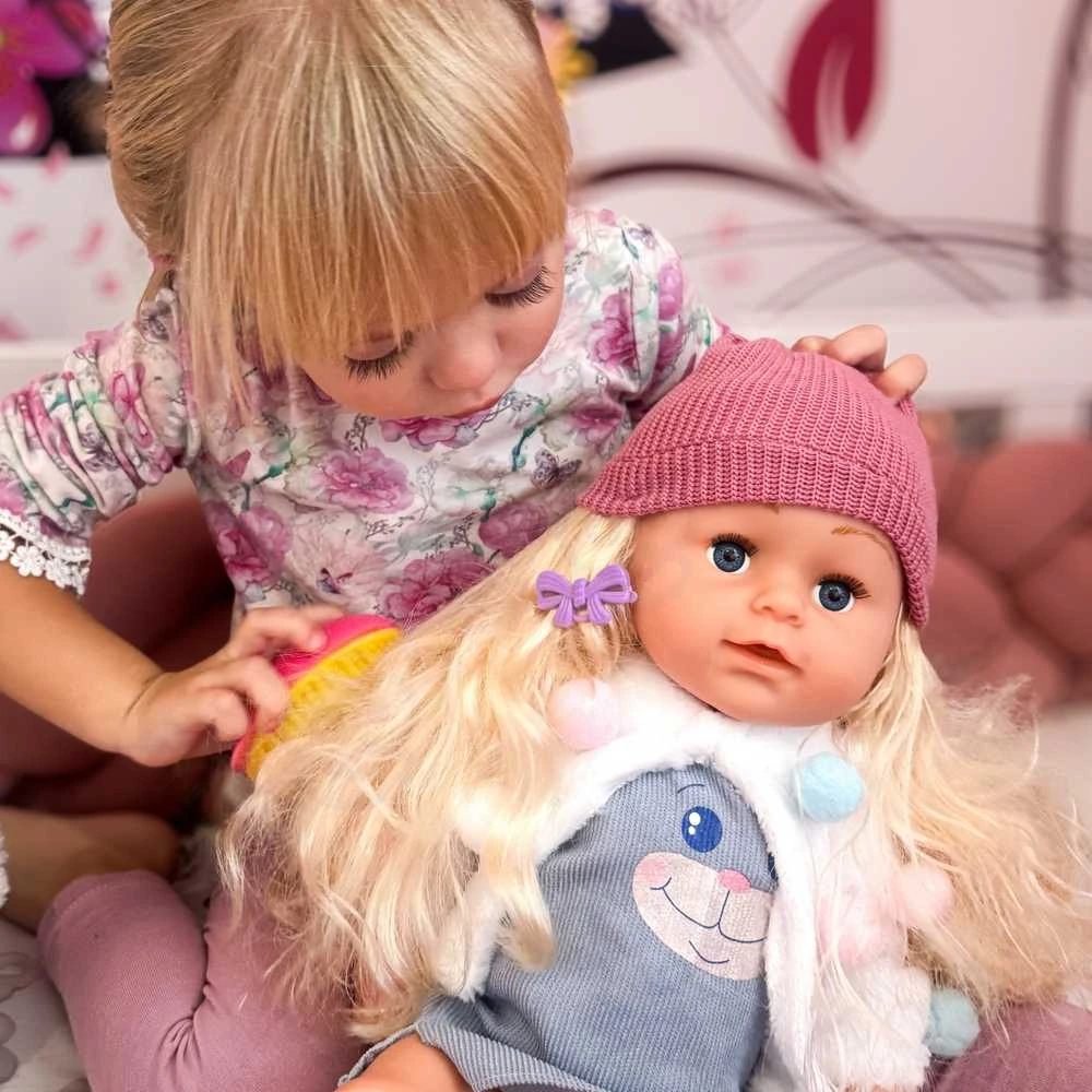 Woopie Royal Woopie Interaktyvi lėlė Zosia dangtelyje 43 cm + priedai