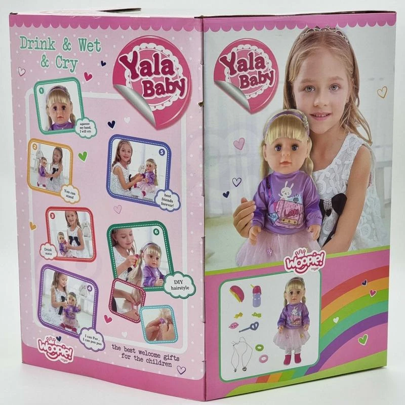Woopie Royal Woopie Interaktyvi lėlė Zosia dangtelyje 43 cm + priedai