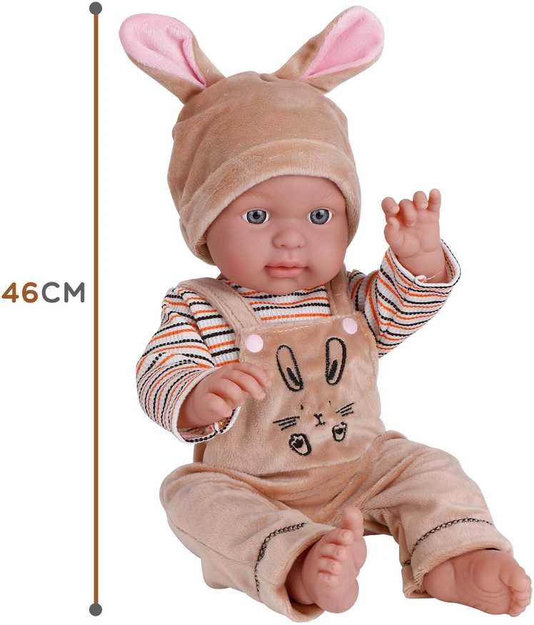 Woopie Royal Woopie Lėlės Bobas 46 cm - Triušio kostiumas