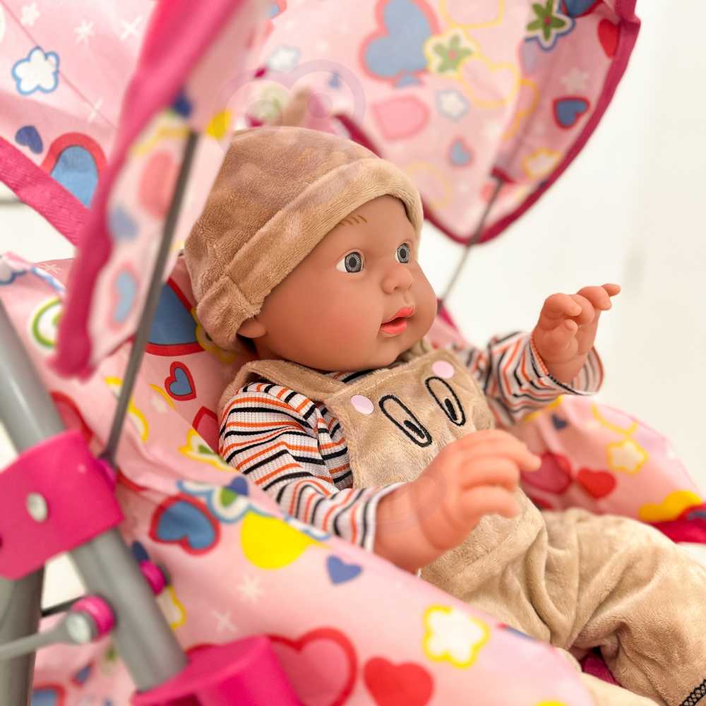 WOOPIE ROYAL Baby Doll in Bunny Outfit 46 cm
