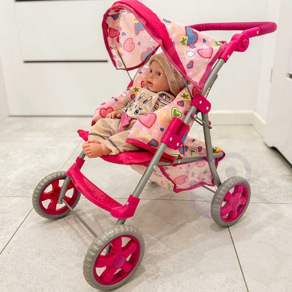WOOPIE ROYAL Baby Doll in Bunny Outfit 46 cm
