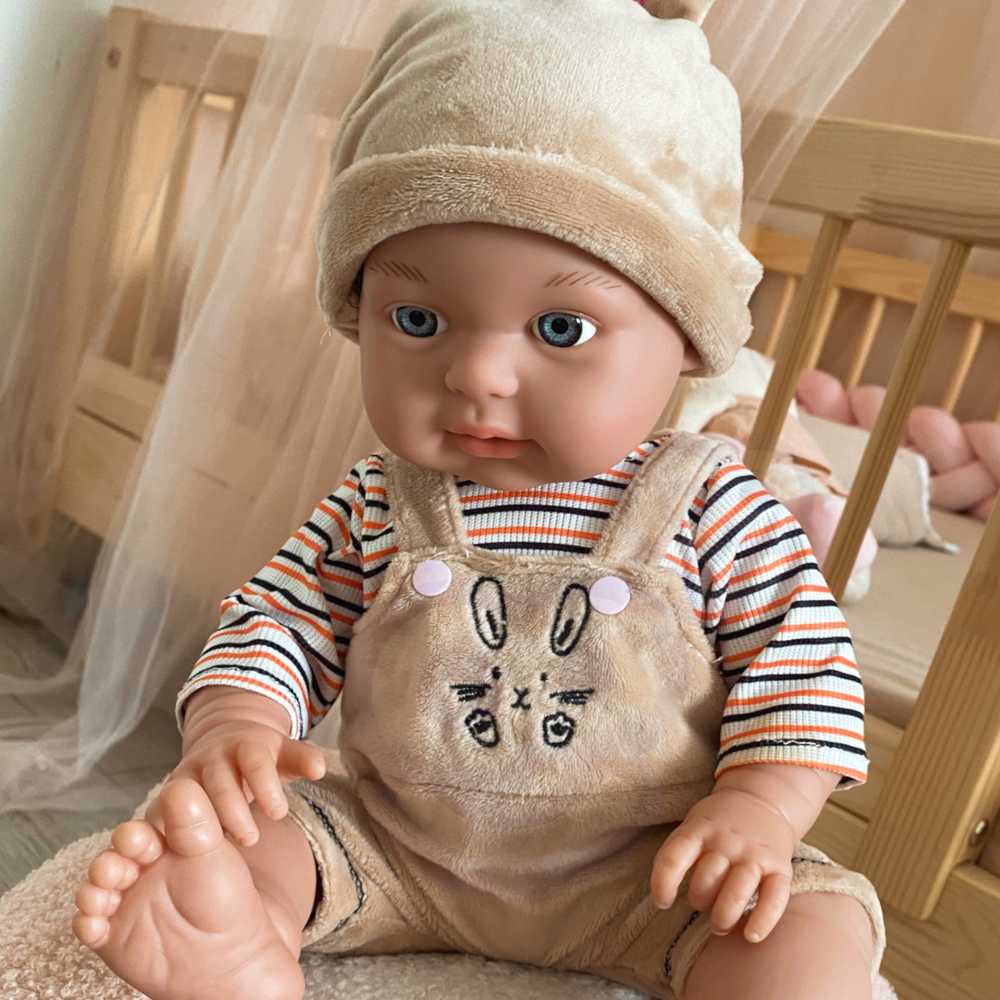 WOOPIE ROYAL Baby Doll in Bunny Outfit 46 cm