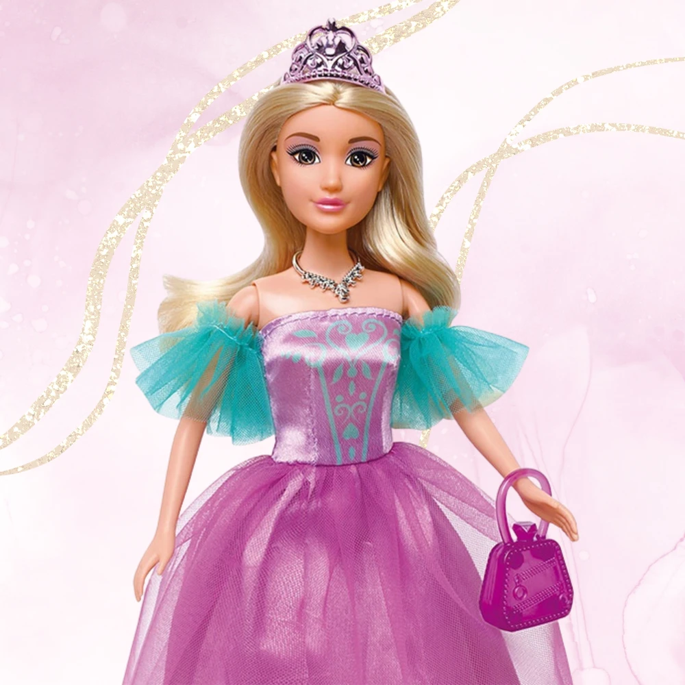 Lėlių rinkinys princesė Lily ir karieta WOOPIE ROYAL