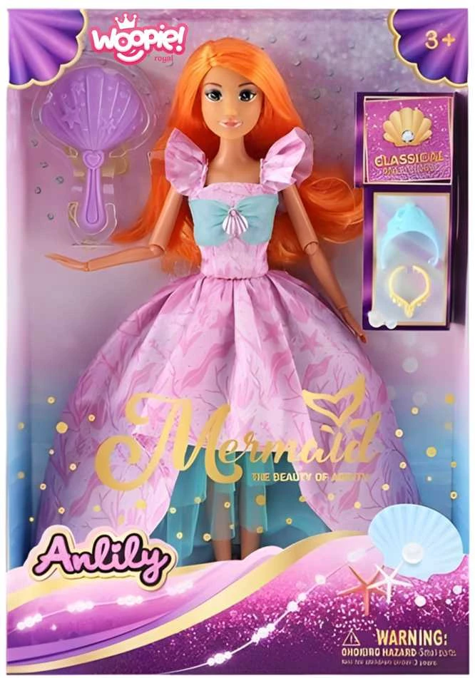 Lėlė Lili princesė WOOPIE ROYAL su priedais