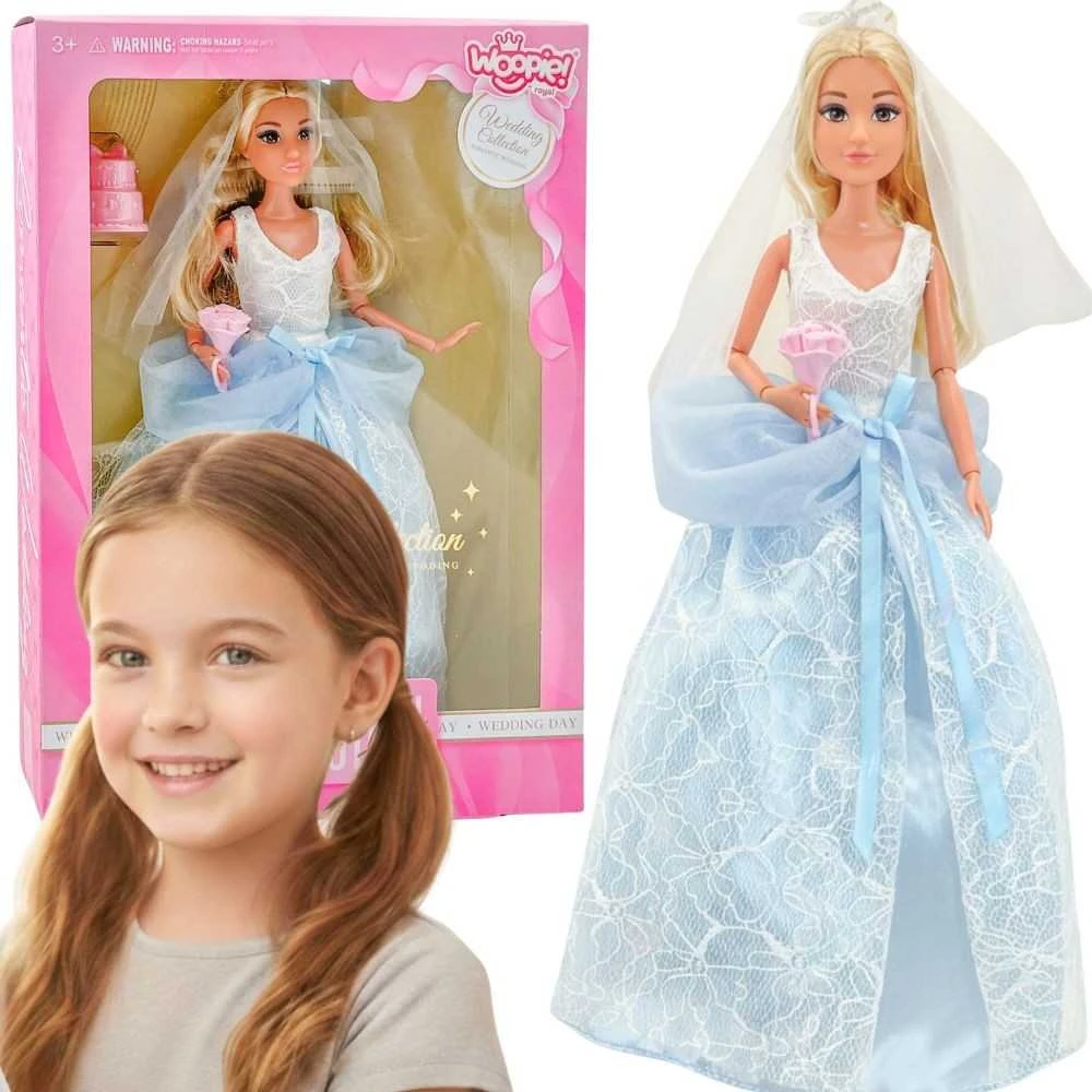 Lėlė WOOPIE ROYAL LILY nuotaka su tortu