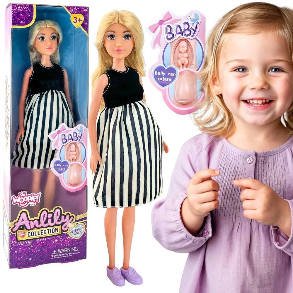 Lėlė nėštukė Lily WOOPIE ROYAL