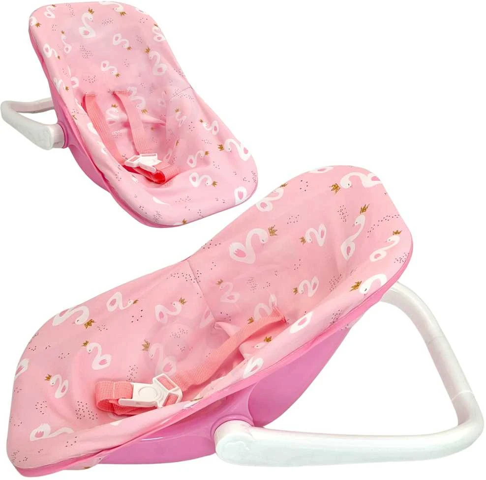 Woopie Royal WOOPIE Lėlė Bobas 30,5 cm + Rožinė Nešynė