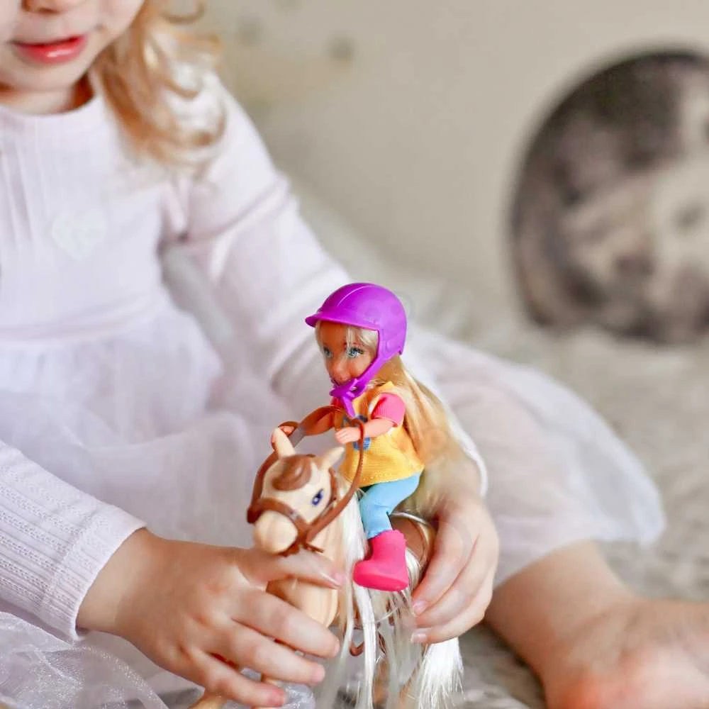 Lėlės rinkinys su arkliu WOOPIE ROYAL