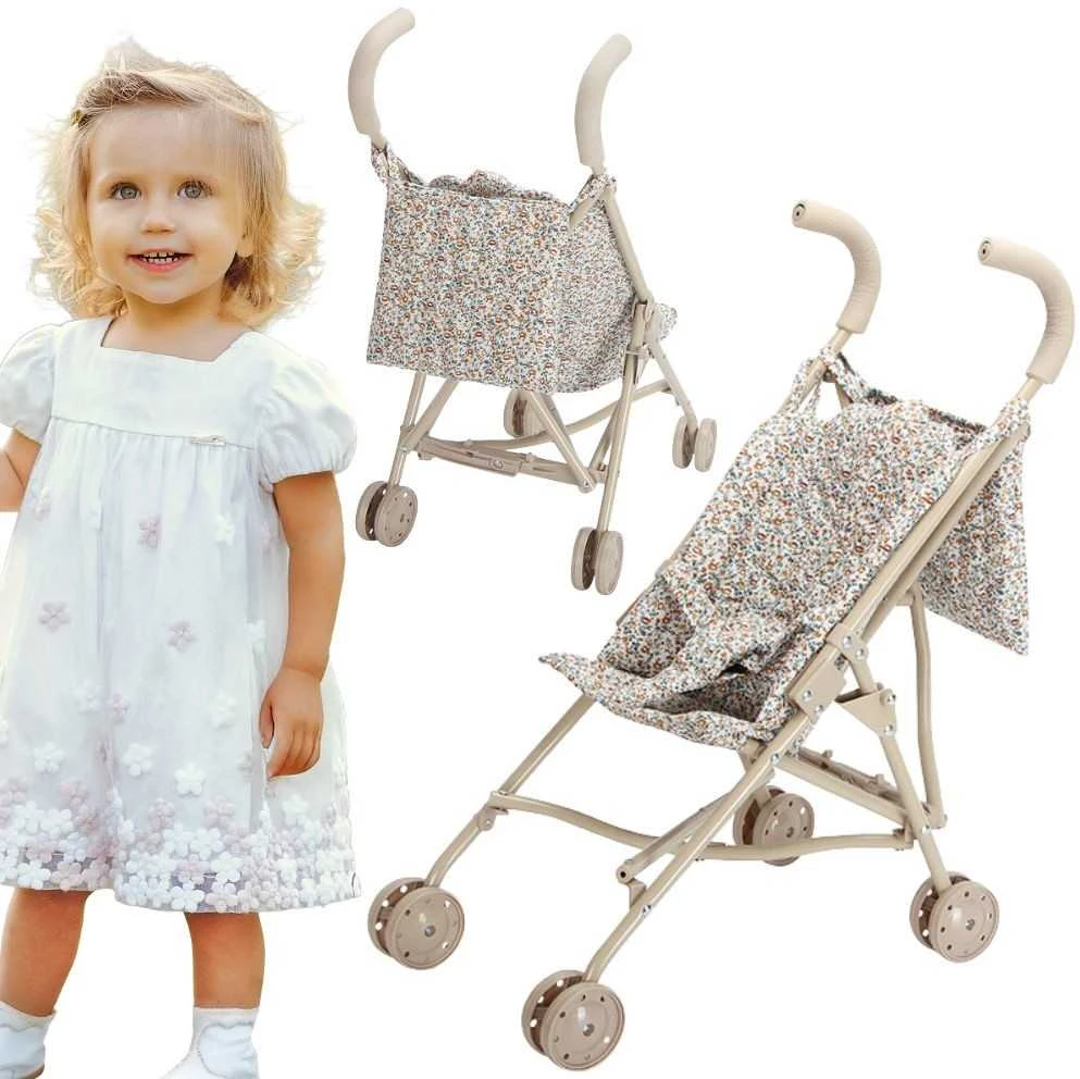 Vežimėlis lėlėms Vintage Flower WOOPIE ROYAL
