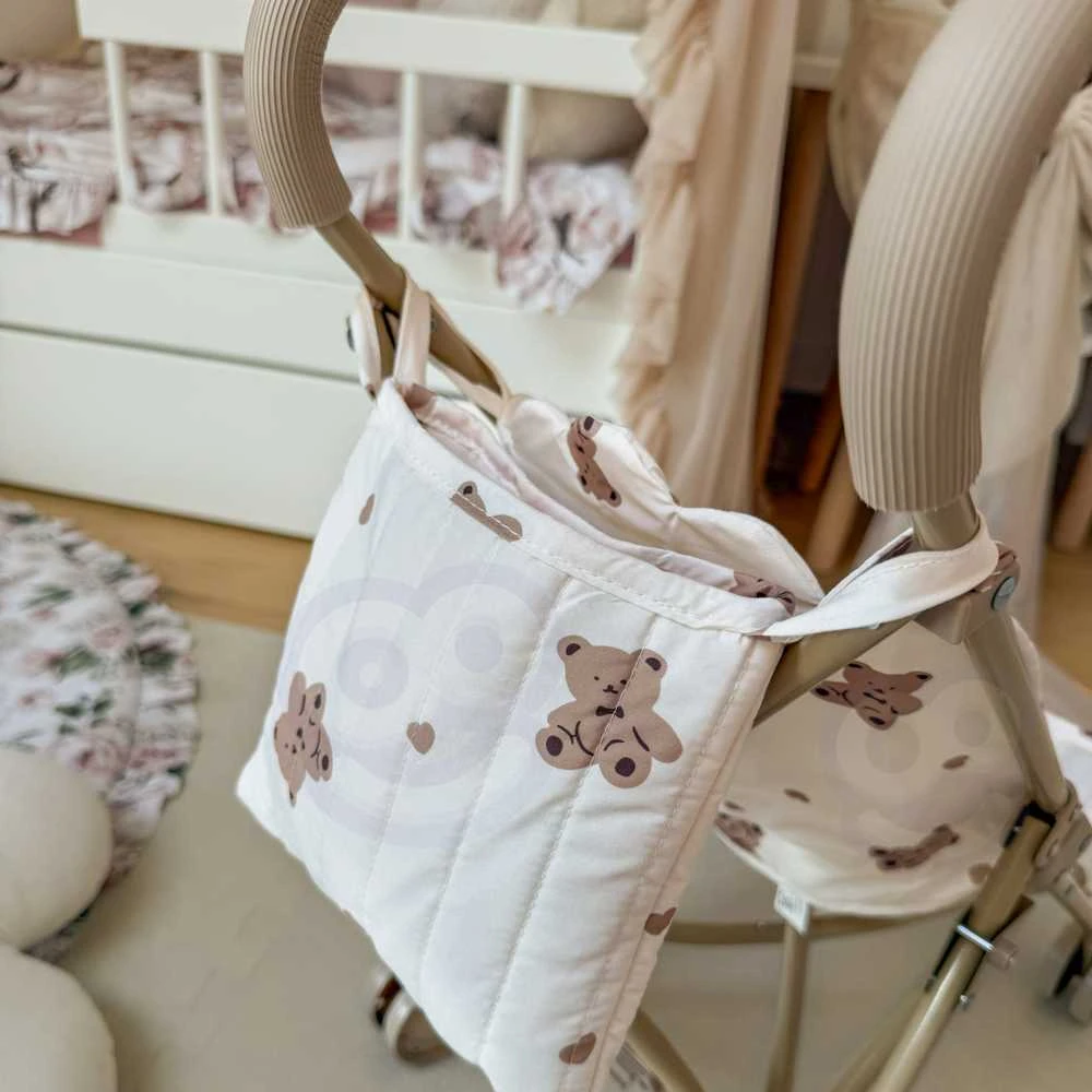 Vežimėlis lėlėms Vintage Teddy Bear WOOPIE ROYAL