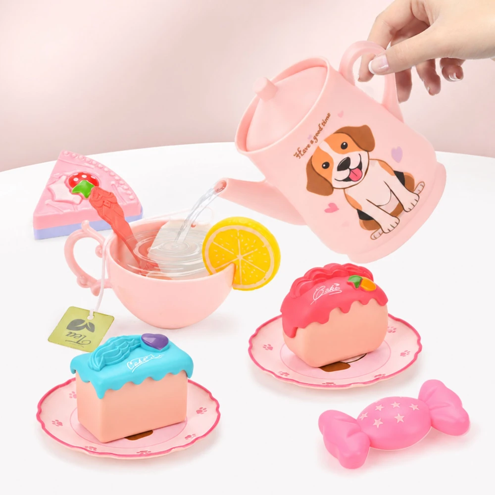 WOOPIE Rožinė Puppy Tea Set 40 pcs.