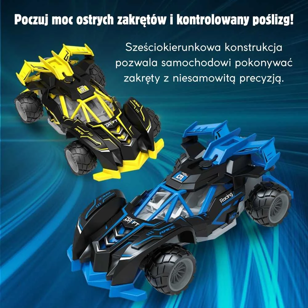 WOOPIE Nuotoliniu Būdu Valdomas Lenktyninis Automobilis RC
