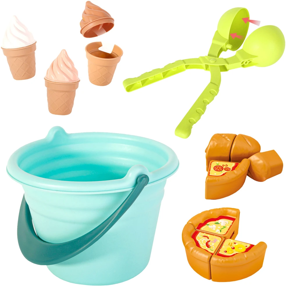 Smėlio rinkinys FUN ICE CREAM 2in1 WOOPIE