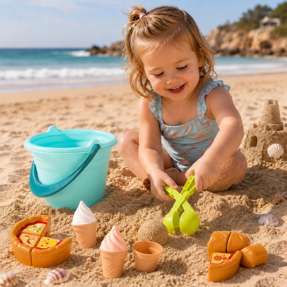 Smėlio rinkinys FUN ICE CREAM 2in1 WOOPIE