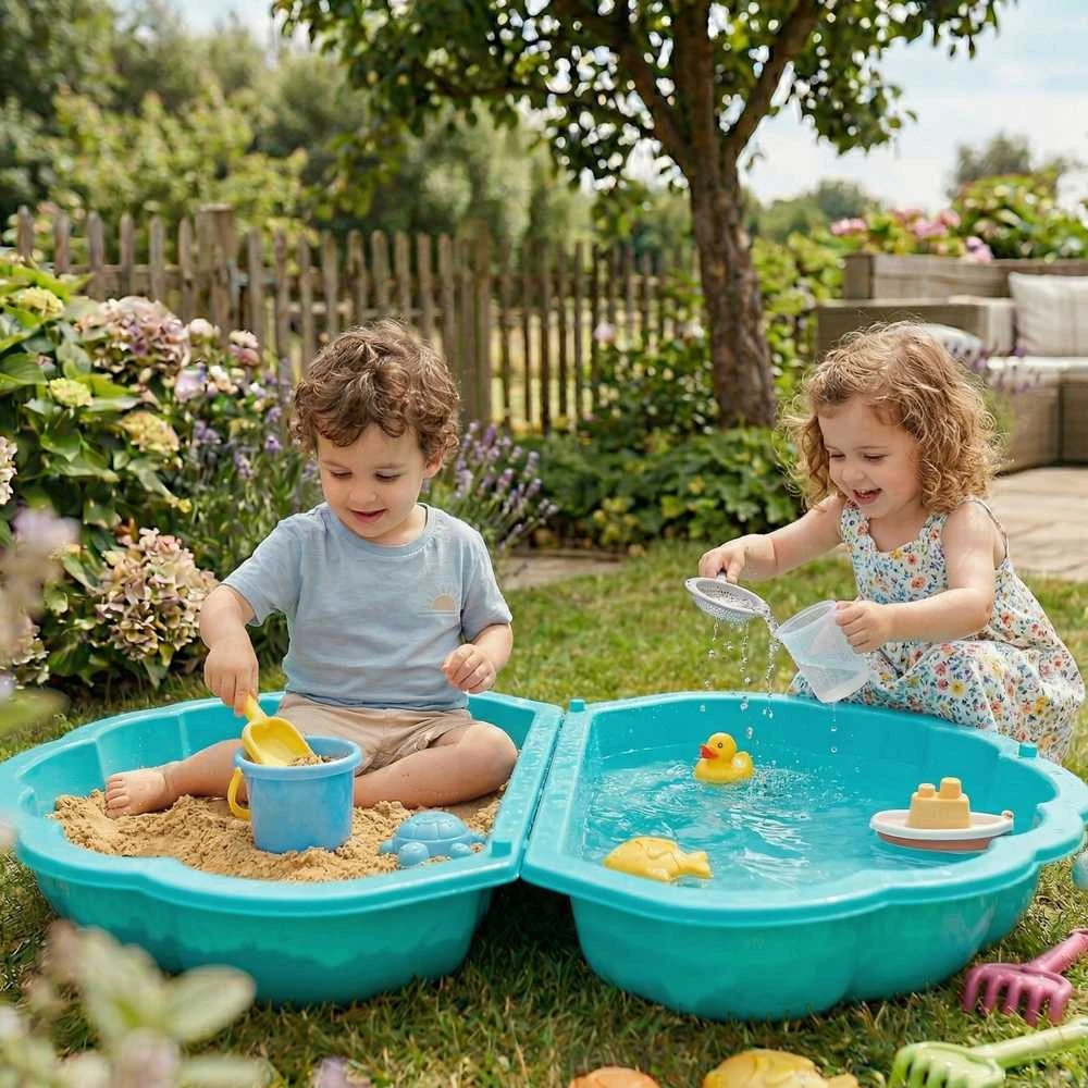 „Woopie Sandbox“ baseino žalias apvalkalas 3in1 sausas baseinas 1 vnt.