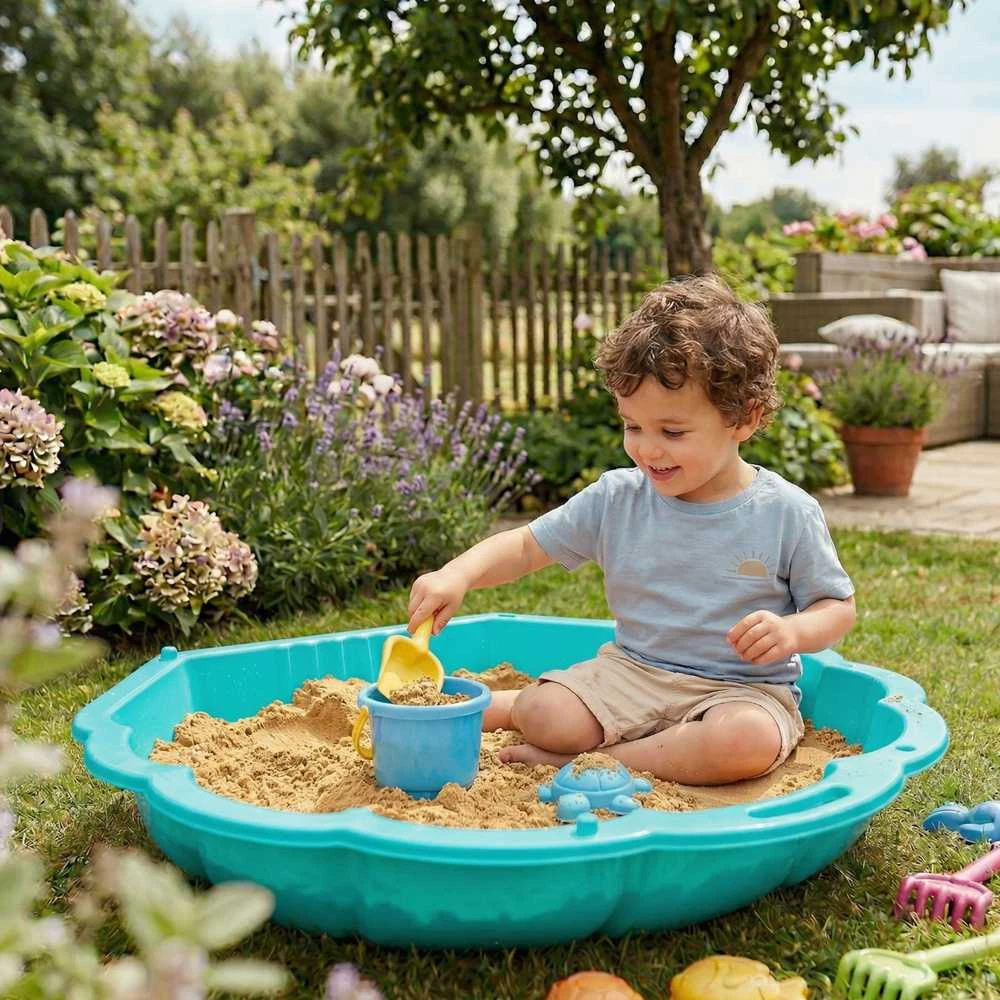 „Woopie Sandbox“ baseino žalias apvalkalas 3in1 sausas baseinas 1 vnt.