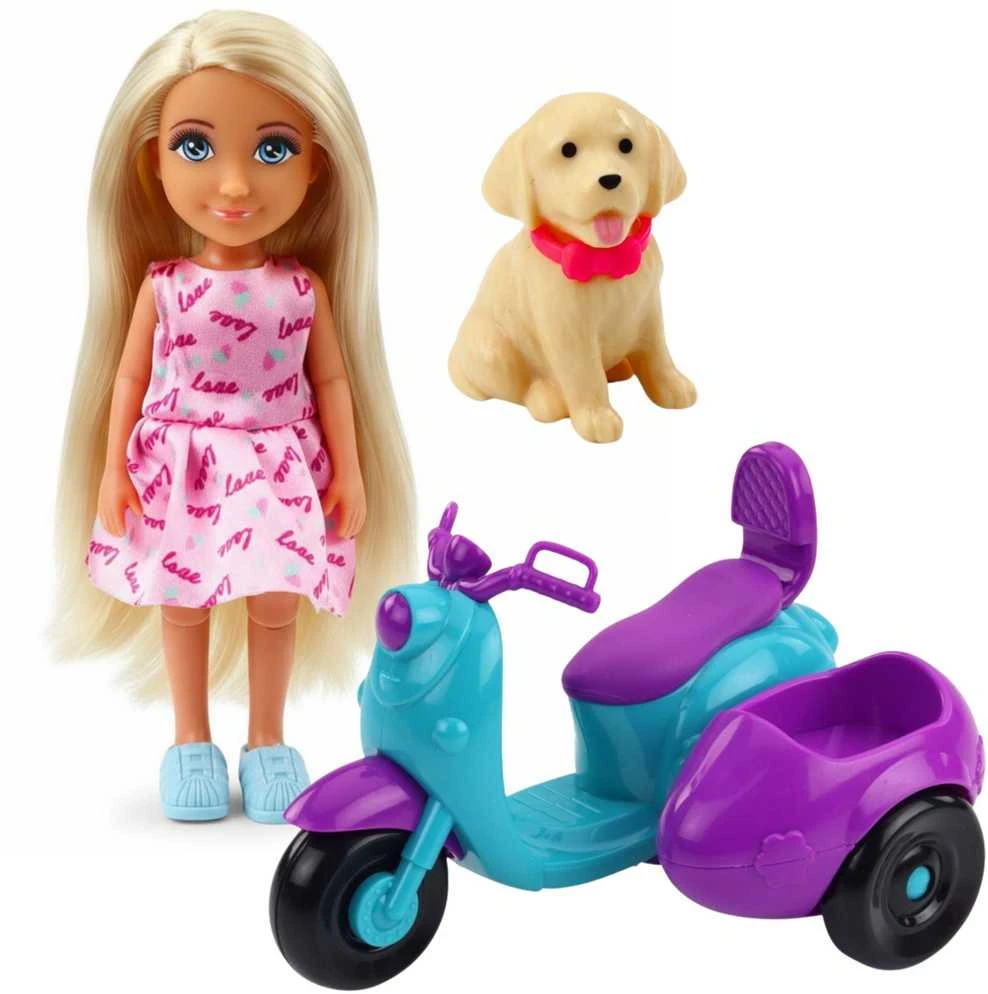 Lėlė su motoroleriu WOOPIE ROYAL
