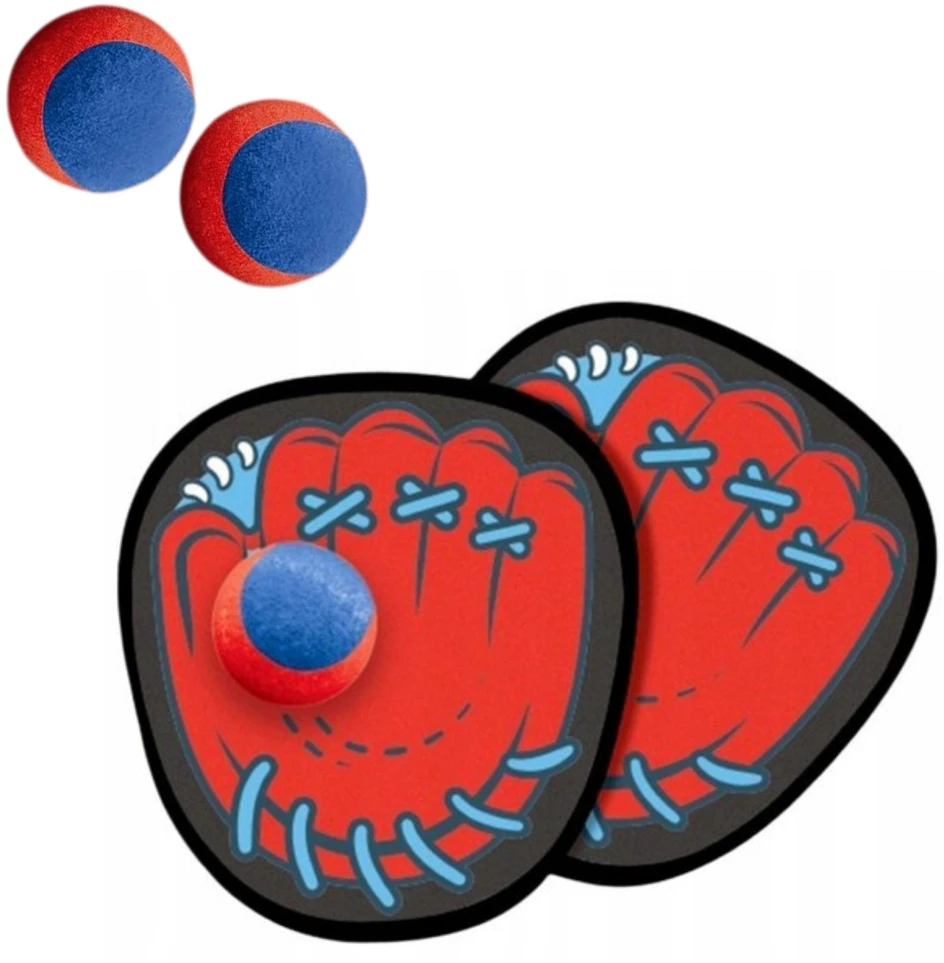 WOOPIE Skill Game Catch the Ball Paddle For Children Ball Catcher 5 pcs.