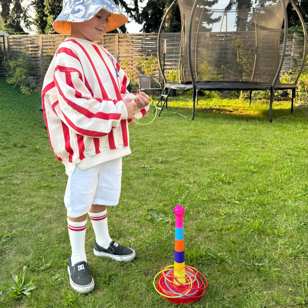 Woopie Įgūdžių Žaidimas Ring Toss Spalvų Kova